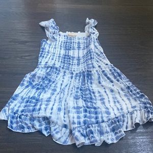 Blue romper/dress kids size 16 used
